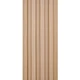 Декоративная стеновая рейка Sticker Wall WPC 3000x160x23 мм Капучино (SW-00001855) - изображение 3