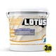 Краска грунт с кварцевым песком и мраморным наполнителем Lotus 3л Белый - изображение 2