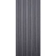 Декоративная стеновая рейка Sticker Wall WPC 3000x150x9 мм Графит (SW-00001871) - изображение 1
