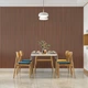 Декоративная стеновая рейка Sticker Wall WPC Круглая 3000x152x15 мм Коричневый (SW-00001872) - изображение 4