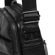 Шкіряна сумка Borsa Leather 10m223-black - зображення 6