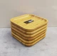 Тарелка квадратная 17,5 х 17,5 см Wilmax Bamboo 771020 WL - изображение 2