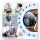 Смарт-годинник HOCO Y21 AMOLED Smart sports watch(call version) Silver [ID: 2583731977] - изображение 7