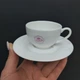 Чашка кофейная с блюдцем Interos Tudor TU1843 Сетка фарфоровая 90 мл - изображение 1