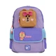 Рюкзак школьный ортопедический Yes S-104 Line Friends Pretty Choco, для девочек, сиреневый (559836) - изображение 13