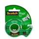 Клейка стрічка 3M Scotch Magic Tape з диспенсером 19 мм х 7,62 м прозорий - зображення 2