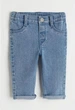 Детские комфортные суперэластичные джинсы скинни Skinny Fit Jeans H&M 104 см (3-4Y) - изображение 1