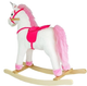 Єдиноріг- гойдалка LEAN Toys рухає мордою та хвостом 74 см Білий 2252 (5902808151722) - зображення 3