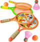 Zestaw do gry w badmintona LEAN Toys Dinozaury 20493 Orange-Green (5901811136436) - obraz 3