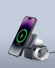 Беспроводное зарядное устройство Anker MagGo Wireless Charging Station 15W 3-in-1 Cube Black (Y1811G11) - изображение 3