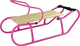 Sanki metalowe LEAN Toys 2989 Pink (5904665993736) - obraz 6