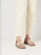 Женские сандалии замшевые PARADIZE SHOES SAN-2708 41 26.5 см Бежевые (ROZ6501090337) - изображение 2