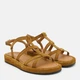 Женские сандалии замшевые PARADIZE SHOES SAN-5104 39 24.7 см Корица (ROZ6501090359) - изображение 3