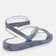 Женские сандалии замшевые PARADIZE SHOES SAN-5605 38 24.2 см Синие (ROZ6501090400) - изображение 5