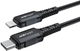 Кабель Acefast Apple Lightning - USB Type-C 1.8 м 30 Вт Black (AT6974316281306) - зображення 3
