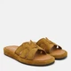 Женские шлепанцы замшевые PARADIZE SHOES SL-1209 37 23.7 см Корица (ROZ6501090423) - изображение 1