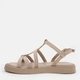 Женские сандалии замшевые PARADIZE SHOES SAN-5103 38 24.2 см Бежевые (ROZ6501090477) - изображение 4