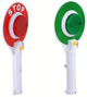 Lizak policyjny LEAN Toys dwustronny Światła stop (5905515358408) - obraz 3