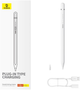 Активний стилус Baseus Smooth Writing 2 Plug Type Stylus White (P80015806211-02) - зображення 7