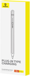 Активний стилус Baseus Smooth Writing 2 Plug Type Stylus White (P80015806211-02) - зображення 8
