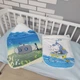 Зимовий теплий конверт біля коляски та на виписку зі з'ємним клапаном - Мишка на кораблі - 69х44см - зображення 3