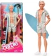 Кукла Барби Кен Раян Гослинг в роли Кена с доской для серфинга Barbie The Movie Ken JBJ54 - изображение 1