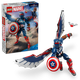 Лего Марвел Супергерои Фигурка Нового Капитана Америка для сборки Lego Super Heroes Marvel 76296 - изображение 1
