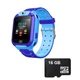 Детские умные смарт часы с GPS Smart Baby Watch TD7 камера, SIM карта, прослушка Голубой + Карта памяти 16Гб - изображение 6