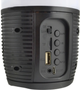 Беспроводная Bluetooth колонка с LED подсветкой UKC HFQ690-Pulse USB microSD FM радио Black - изображение 6