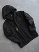 Вітрівка Stone Island жіноча весняна осіння літня, демісезонна куртка чорна XL - изображение 9
