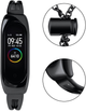 Pasek Hurtel Metal bracelet do Xiaomi Mi Band 3/4/5/6 Black (9145576225530) - obraz 2