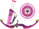 Łuk LEAN Toys z tarczą + 3 strzały 9285 Pink (5904204753319) - obraz 4
