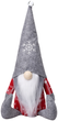 Figurka Lean Toys Świąteczny skrzat szaro-czerwony 32 cm (14391) (5905991031673) - obraz 1
