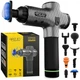 Ручной перкуссионный массажер 4FIZJO Massage Gun Ultra Cool Edition 100 Вт массажный пистолет (P-5905973401470) - изображение 1