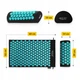 Килимок акупунктурний з валиком 4FIZJO Classic Mat Аплікатор Кузнєцова Black/Blue (P-5905973402385) - зображення 3