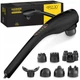 Ручной вибрационный массажер для тела 4FIZJO Long Stick 7 в 1 Black (P-5907739319142) - изображение 1