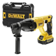 Перфоратор DeWALT бесщёточный, SDS-Plus, 18 В, 2.6 Дж, 3 реж. кейс (DCH133M1) - изображение 1