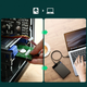 Kieszeń zewnętrzna Ugreen SSD/HDD 2.5" SATA III USB-C 3.1 6TB Black (1206824247) - obraz 4