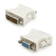 Переходник DVI-D 24+1 (папа) / VGA(мама), Grey Q50 - изображение 1