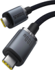 Кабель Baseus Crystal Shine USB Type-C - USB Type-C 1.5 м 100 Вт Black (AT6932172657994) - зображення 4