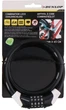 Велозамок кодовый Dunlop Combination Lock Черный (dl- com-lock-bk) - изображение 1