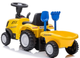 Толокар Lean Cars Трактор New Holland 658T Жовтий (5904204757102) - зображення 4