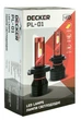 Світлодіодні автолампи DECKER LED PL-01 5K H4 H/L 1шт - зображення 3