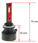 Світлодіодні автолампи DECKER LED PL-01 5K H27 1шт - зображення 2
