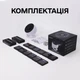 Проектор-нічник зоряного неба Galaxy Projector - Домашній світильник-планетарій 360°, з 13 космічними слайдами та таймером сну (чорний) - зображення 3