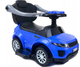 Jeździk Lean Cars Sport Car Toddlers 614W z phaczem 4 w 1 Niebieski (5902808155294) - obraz 5