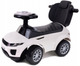 Jeździk Lean Cars Sport Car Toddlers 614W z phaczem 4 w 1 Biały (5902808155270) - obraz 7