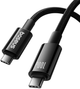 Кабель Baseus Tungsten Gold USB Type-C - USB Type-C 1.5 м 100 Вт Black (AT6932172657673) - зображення 2