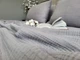 Постельное белье с резинкой SMOKE GREY, муслин Полуторный размер, наволочки 50/70 - изображение 6