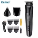 Машинка для стрижки Kemei KM-1506 3-в-1 | Набор для стрижки волос, усов, бороды и ушей Тример - изображение 2